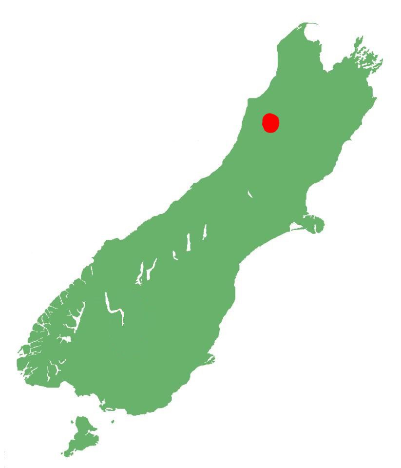 Alborn skink distribution